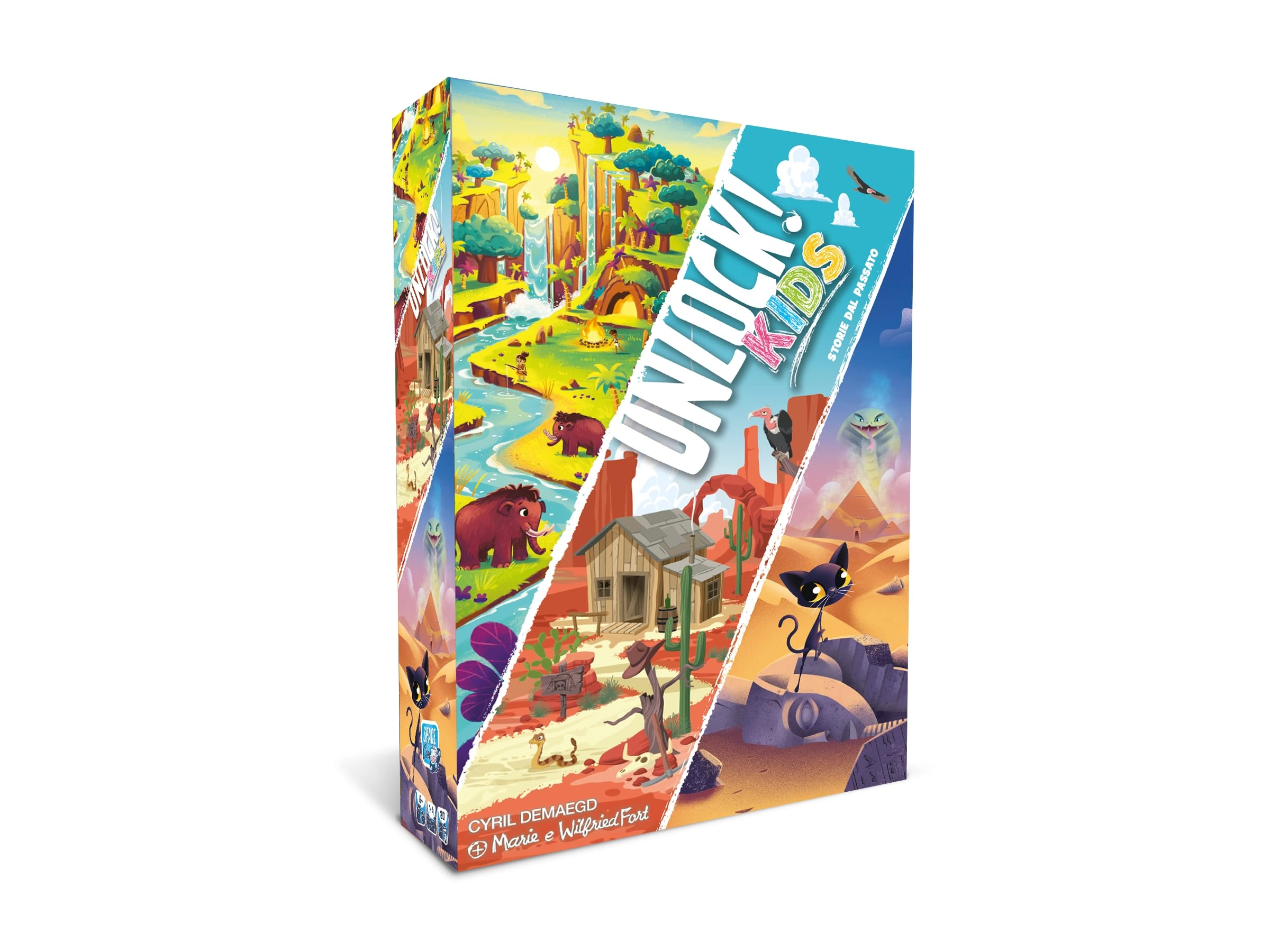 Asmodee Unlock! Kids: Stories from the Past (Italian)