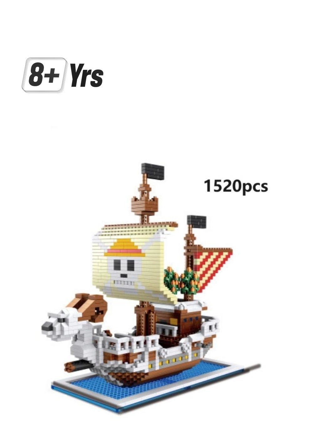 GE GOING MERRY - Anime & Manga 1520pcs