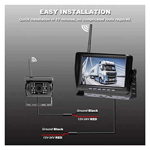 Wireless Car Monitor - 7 Inch
