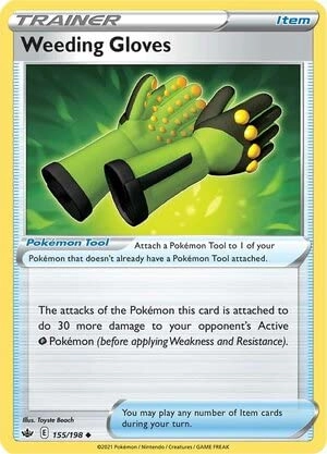 Pokémon Pokemon Weeding Gloves 155/198 - English