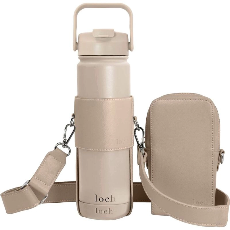 Copper Water Bottle - 2 in 1 Straw Lid 650 ml