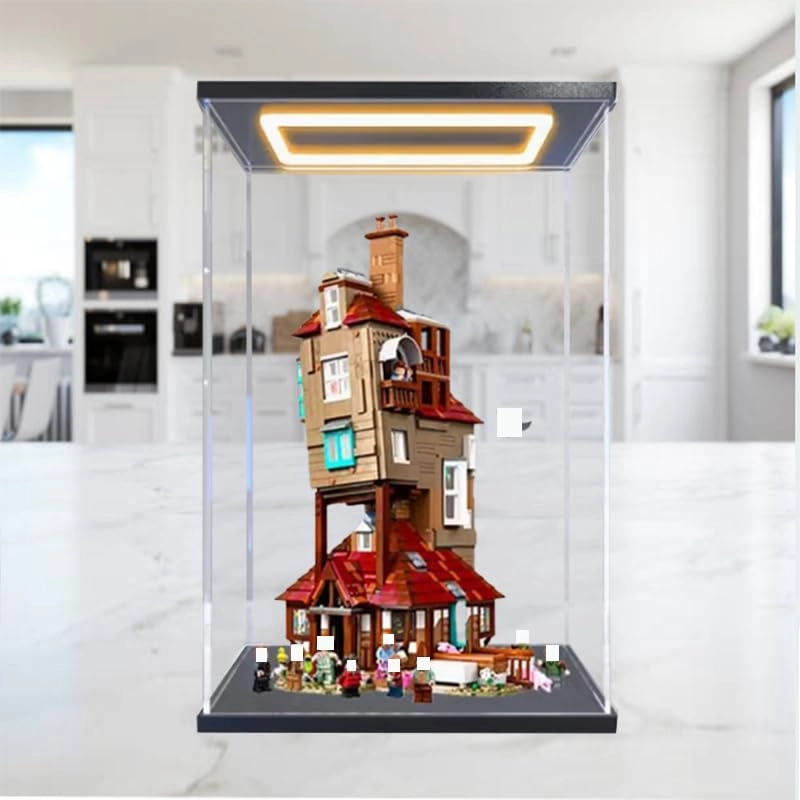 Display Case (41714) - 17.71x9.84x11.81in. Black Bottom 3mm