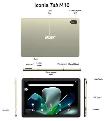 Iconia Tab M10 - 128GB 10.1"