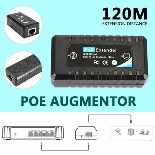 POE Extender - 12.2W 1 100mbps