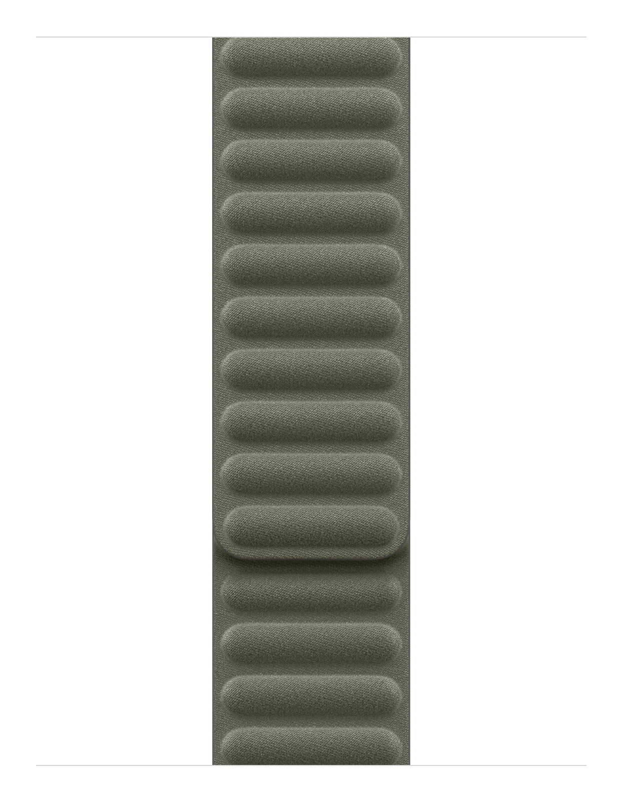 Watch Band for Apple Watch 42mm - Polyester Magnetic Sage Gray Medium
