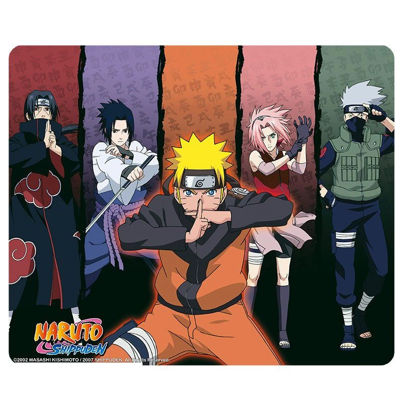 NARUTO SHIPPUDEN Woven fabric Mouse Pad - 23.5x19.5 cm