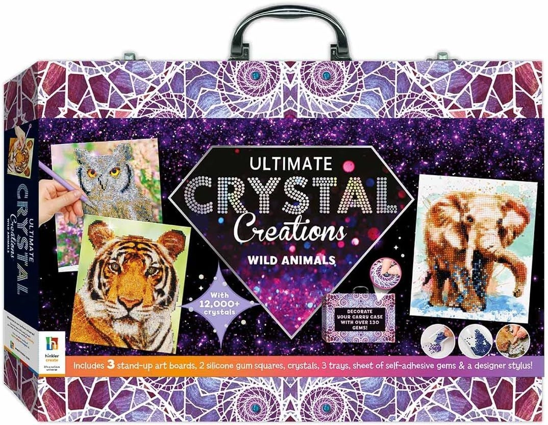 Hinkler Crystal Creations Carry Case - 8+ years