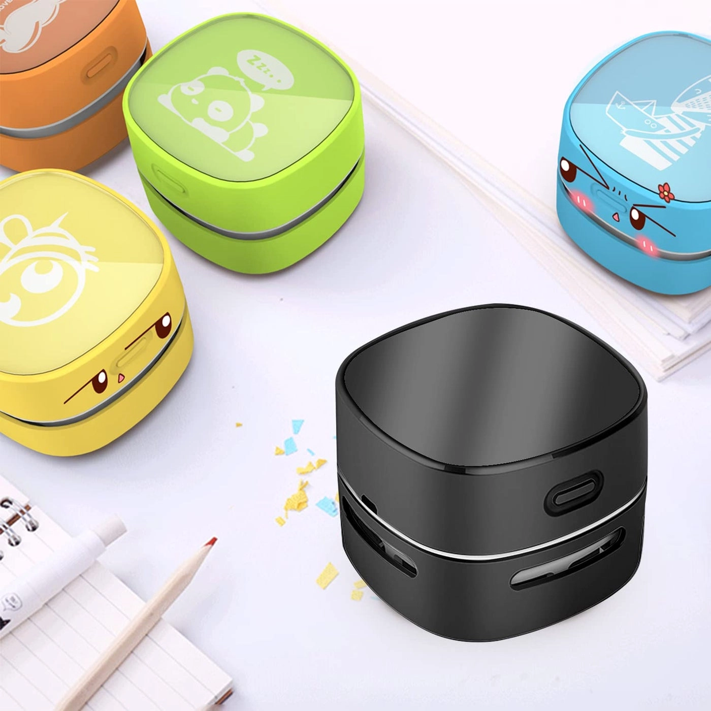 Desktop Vacuum Cleaner - Cordless 360º Rotatable 400 mins