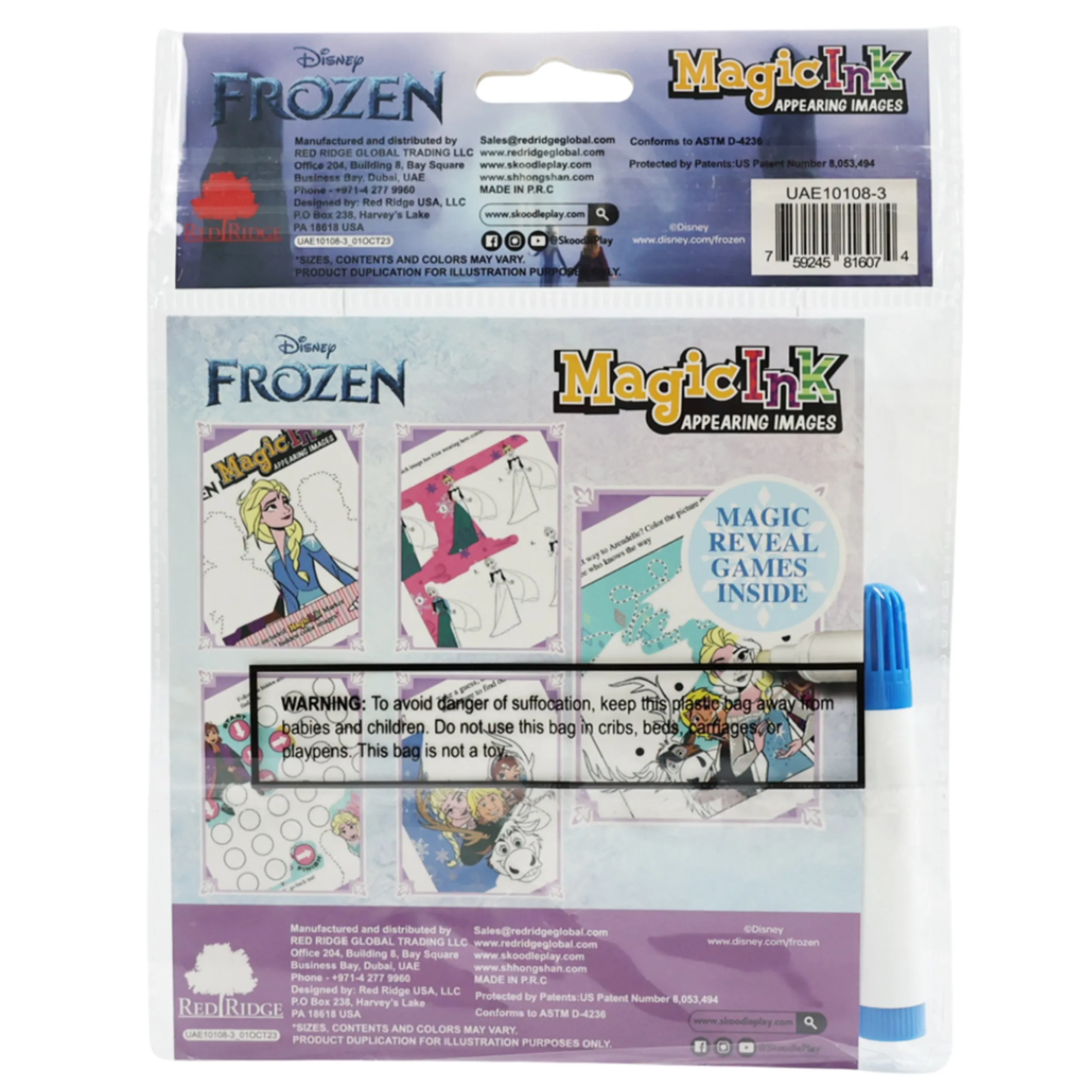 Frozen Mini Magic Ink Book - 3+ years