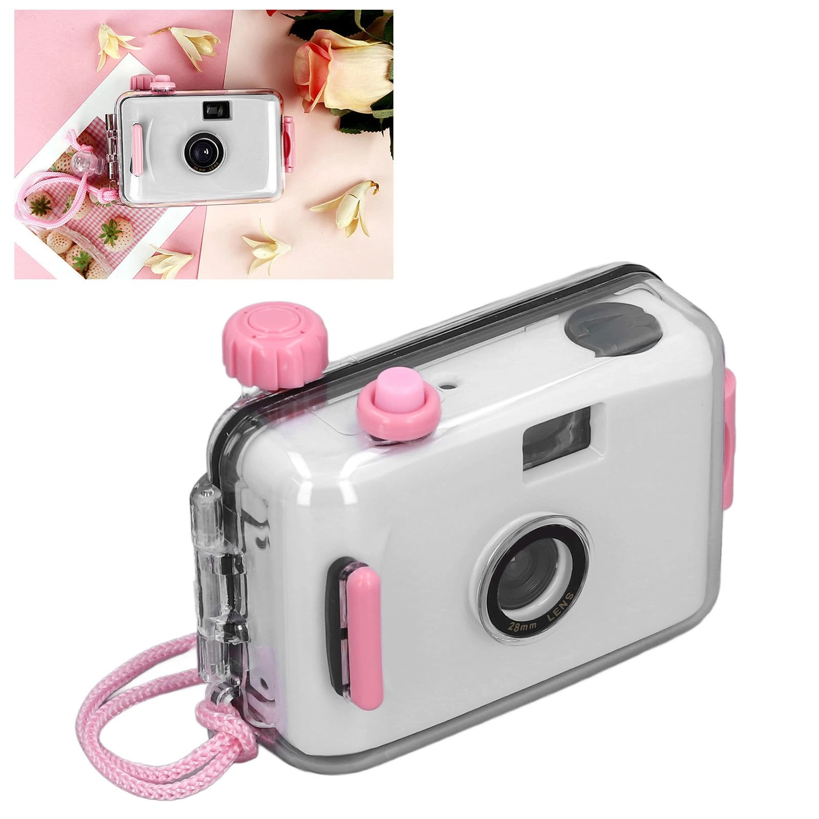 35mm Film Camera - Waterproof Light-pink