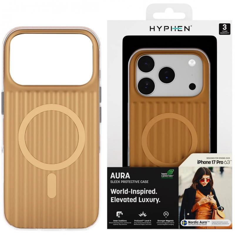 Hyphen Aura Back Cover Mobile Case with MagSafe for iPhone 17 Pro Max