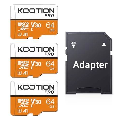 Kootion Micro SD Card - 64GB Pack