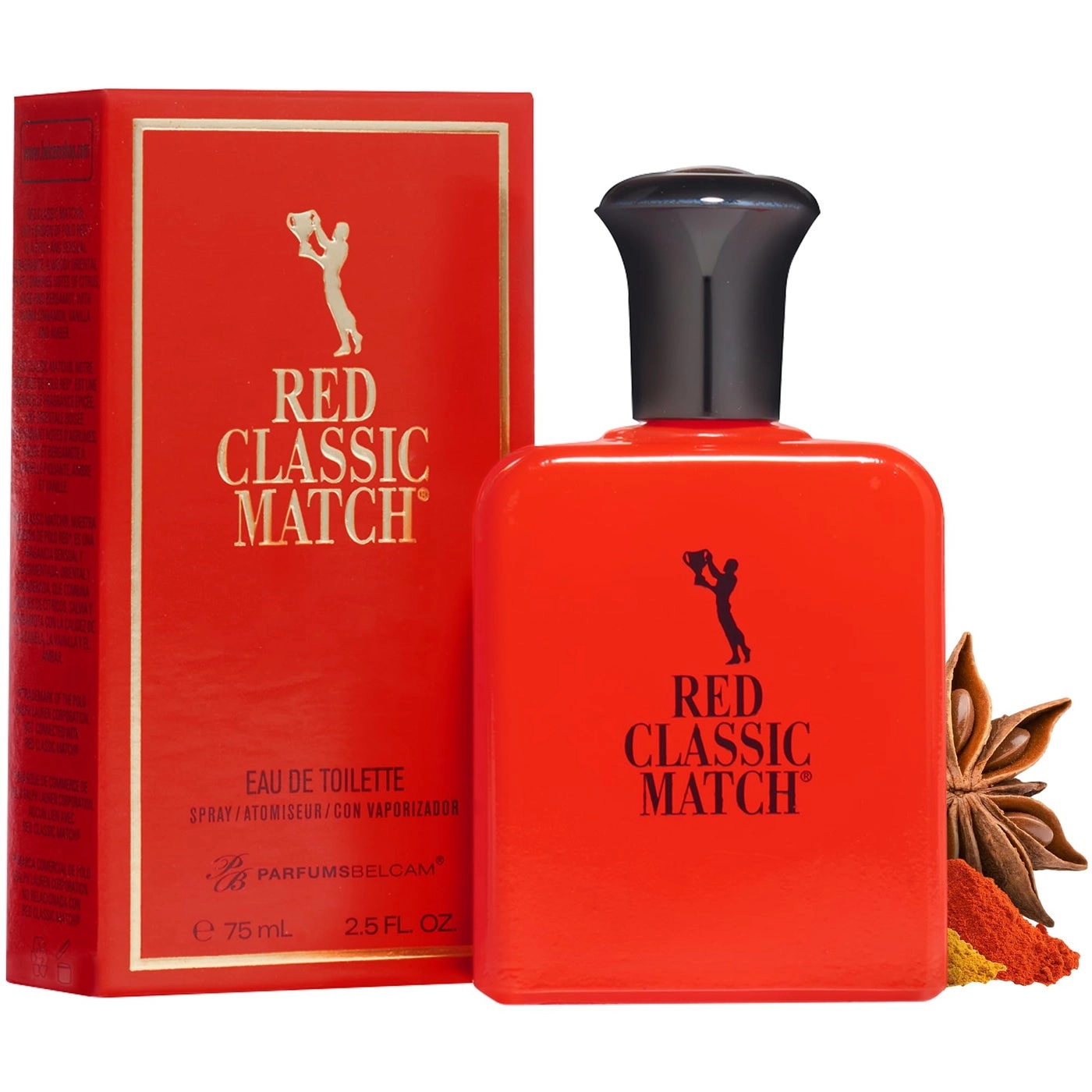 Red Classic Match Eau de Toilette 2.54 Fl Oz