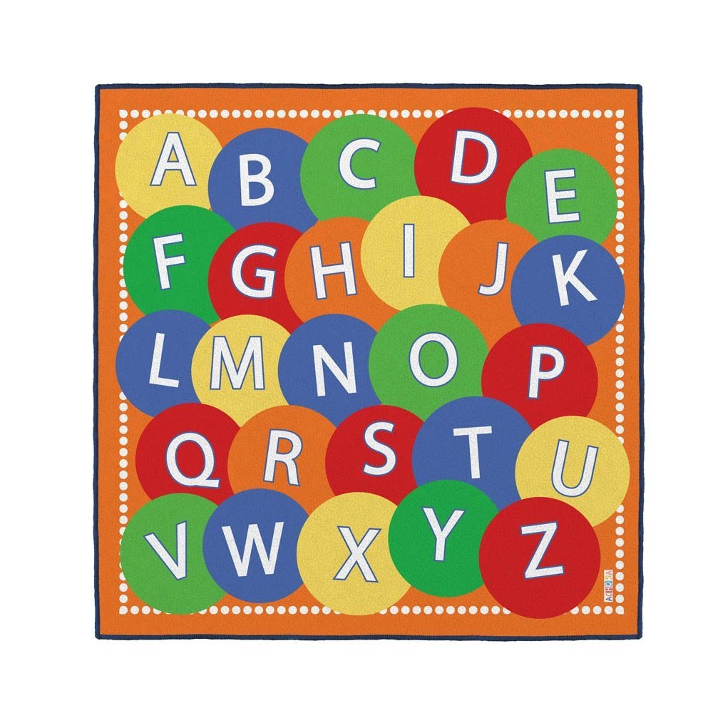 Edu Fun Deco Mat Loop Abc Alphabet - 0 +