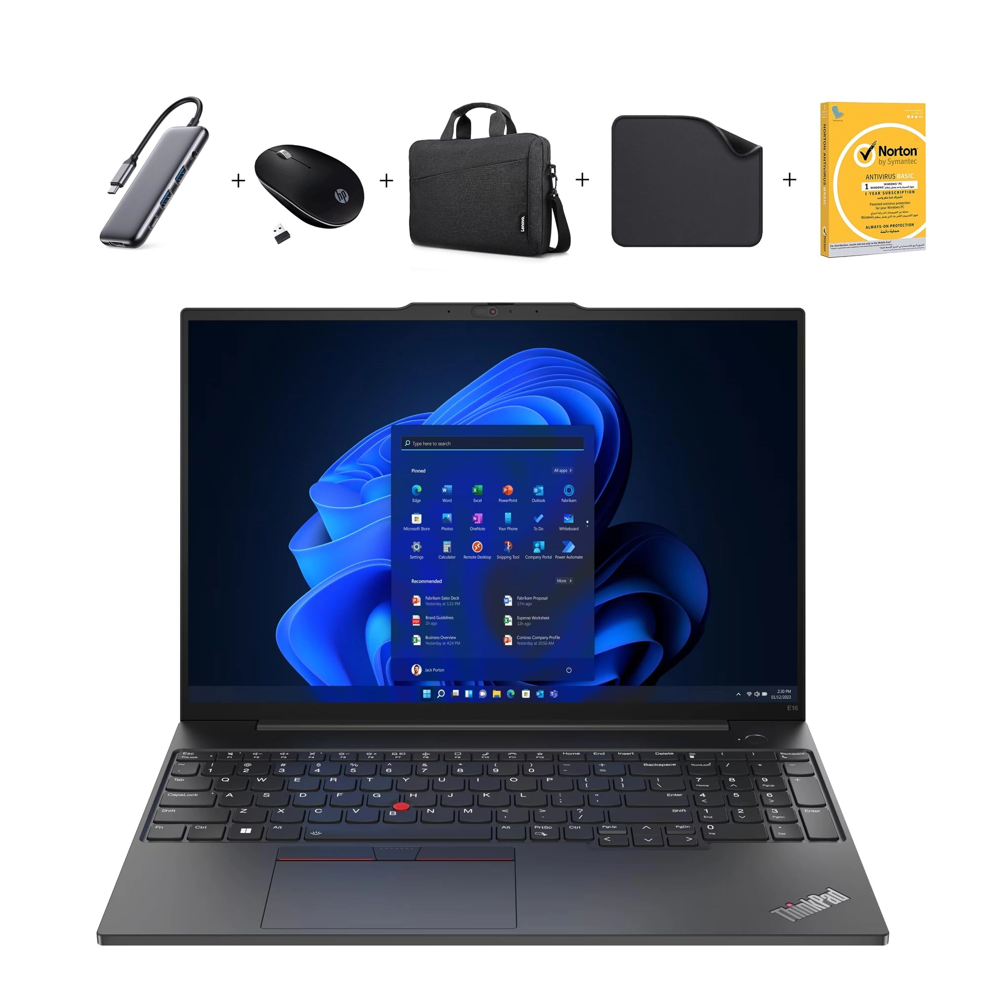 Lenovo ThinkPad E16 Gen 1 21JN001QGP - 16'' i5-1335U 8GB DDR4 512GB SSD