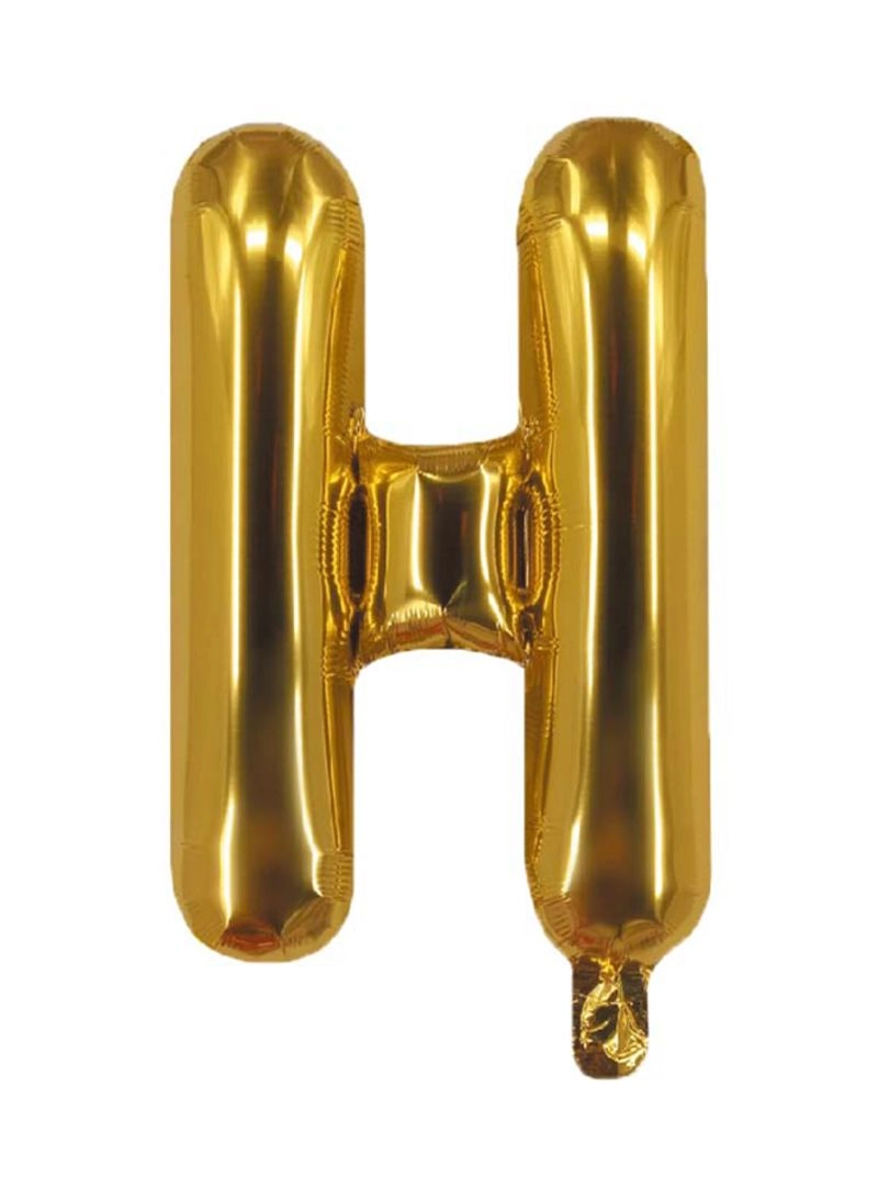 H Letter Foil Balloon