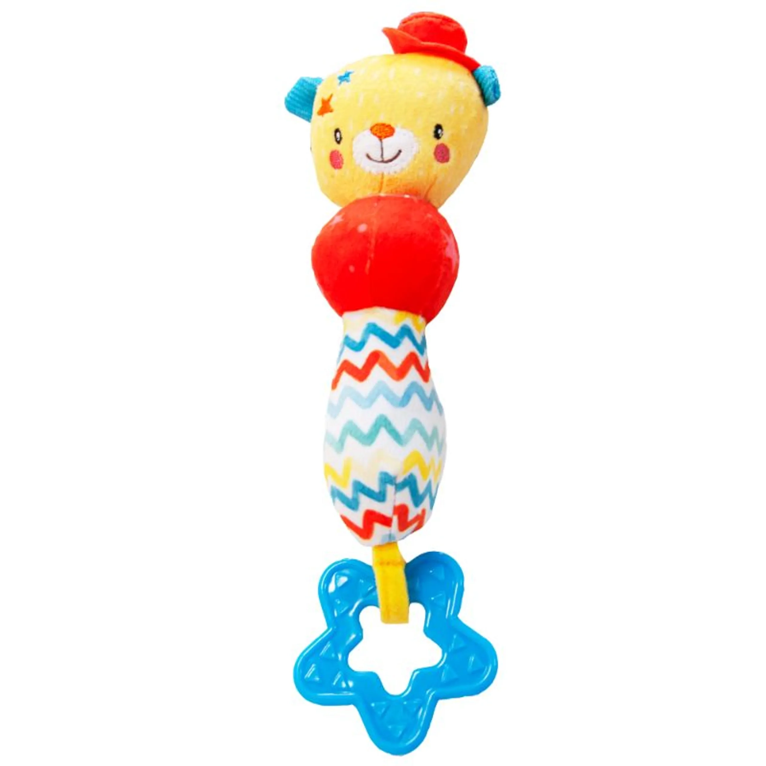 MOON Soft Rattle Plush Toy - Suitable for 3 months & above