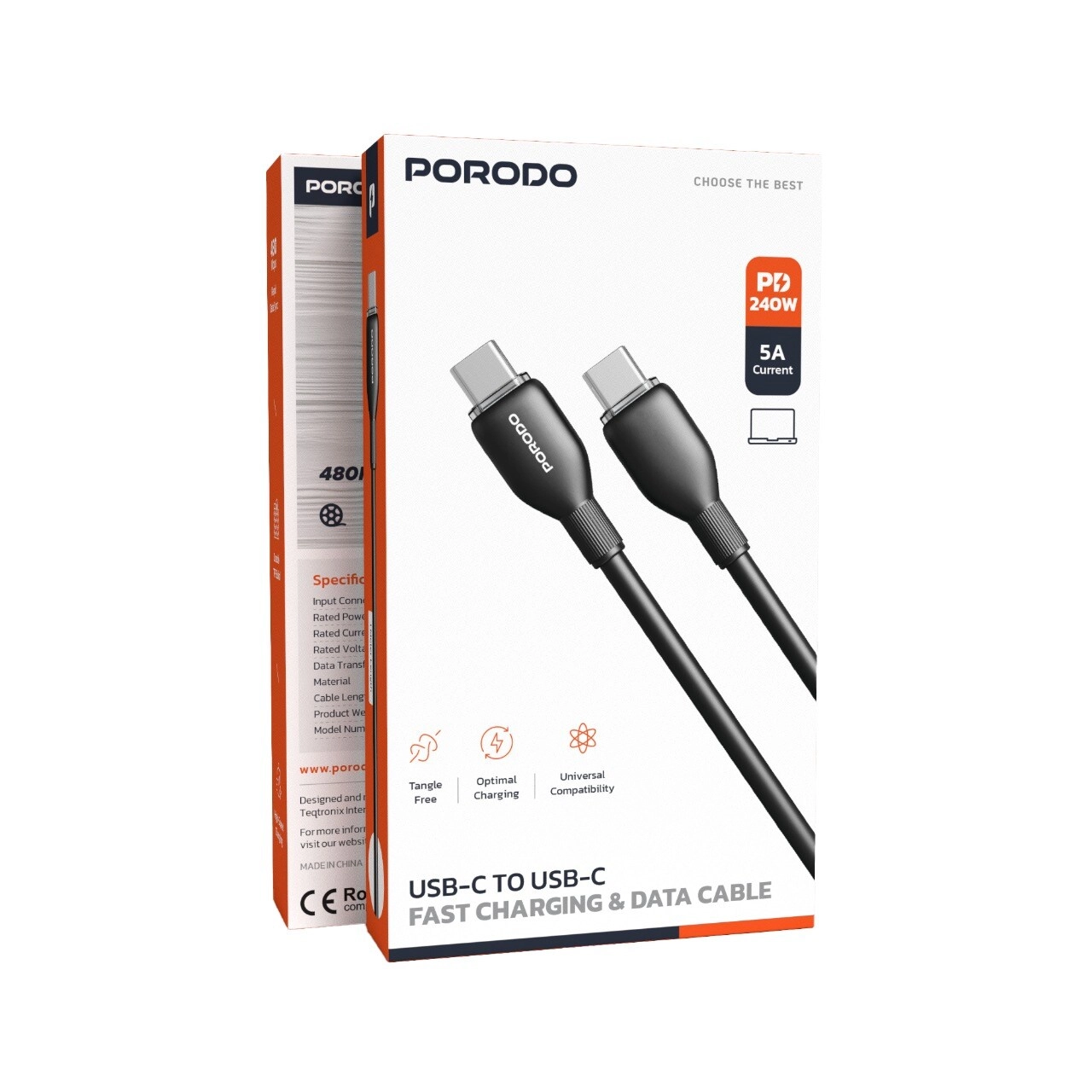 Powersync Cable 240W USB-C to USB-C