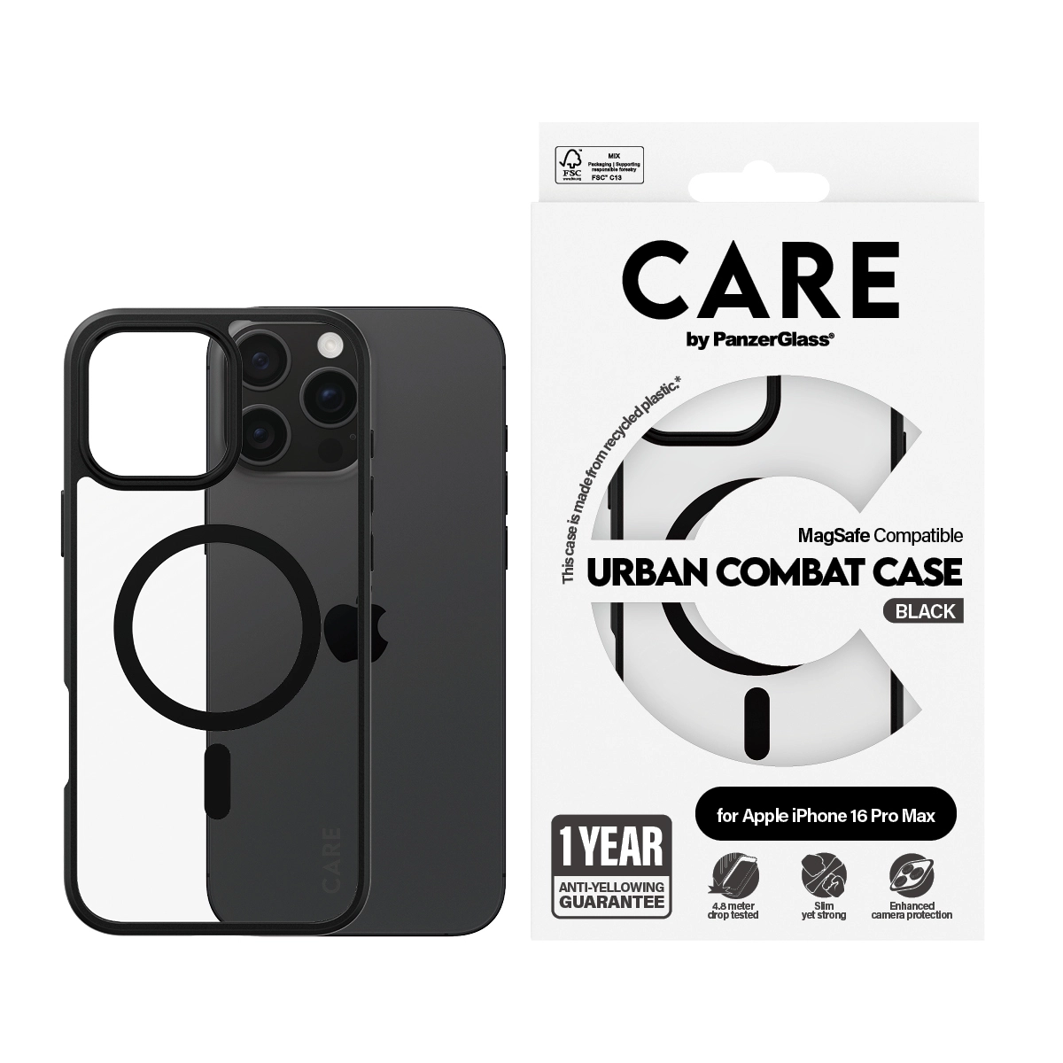 Care Folio Wallet Case with MagSafe for iPhone 16 Pro Max