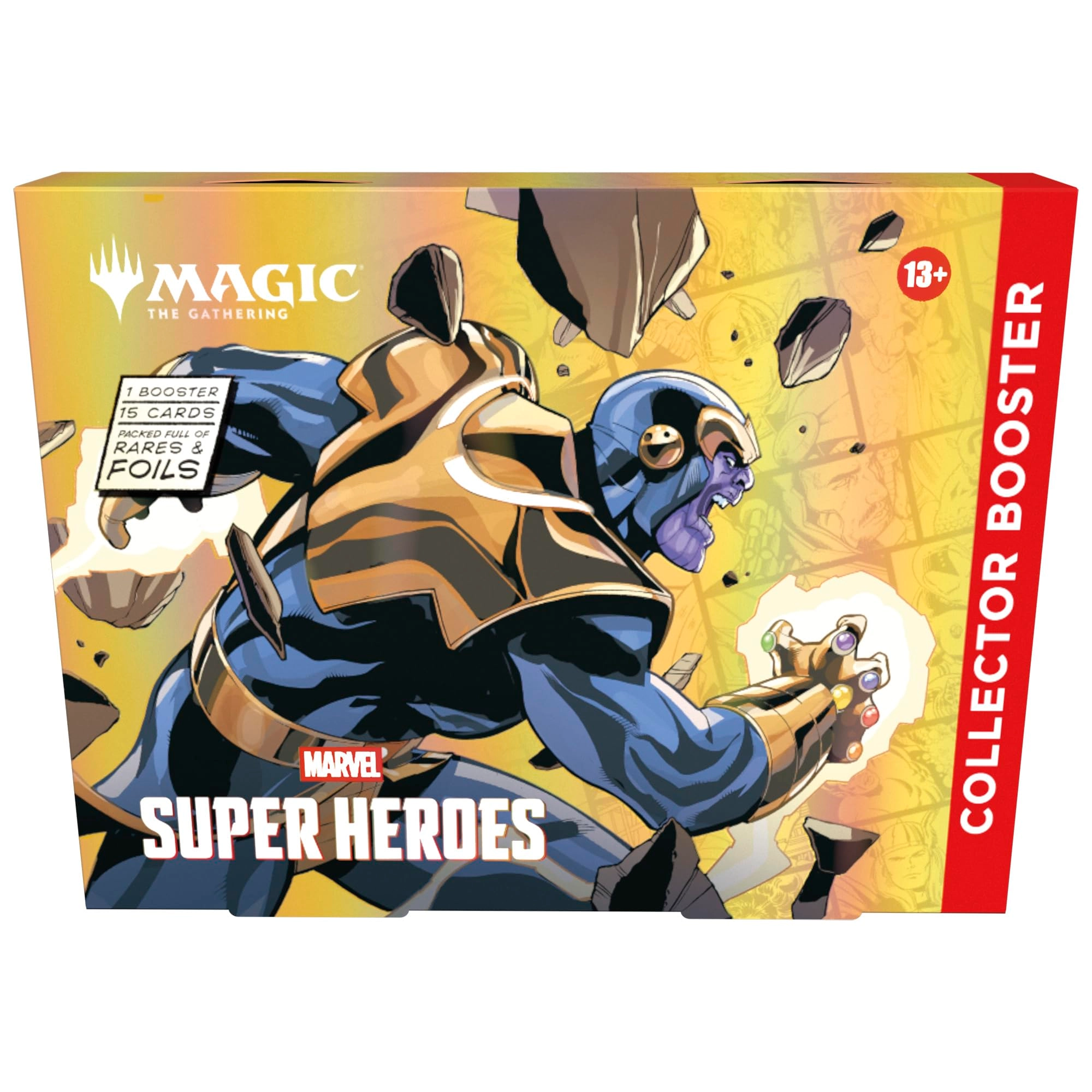 Wizards of the Coast Marvel Super Heroes Collector Booster Box - 15 pcs