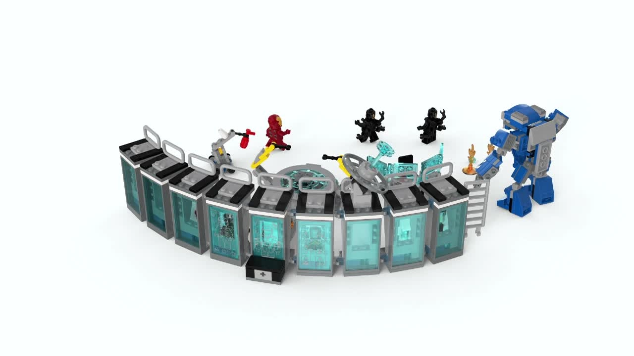 Marvel Avengers Iron Man Hall of Armour (76125)