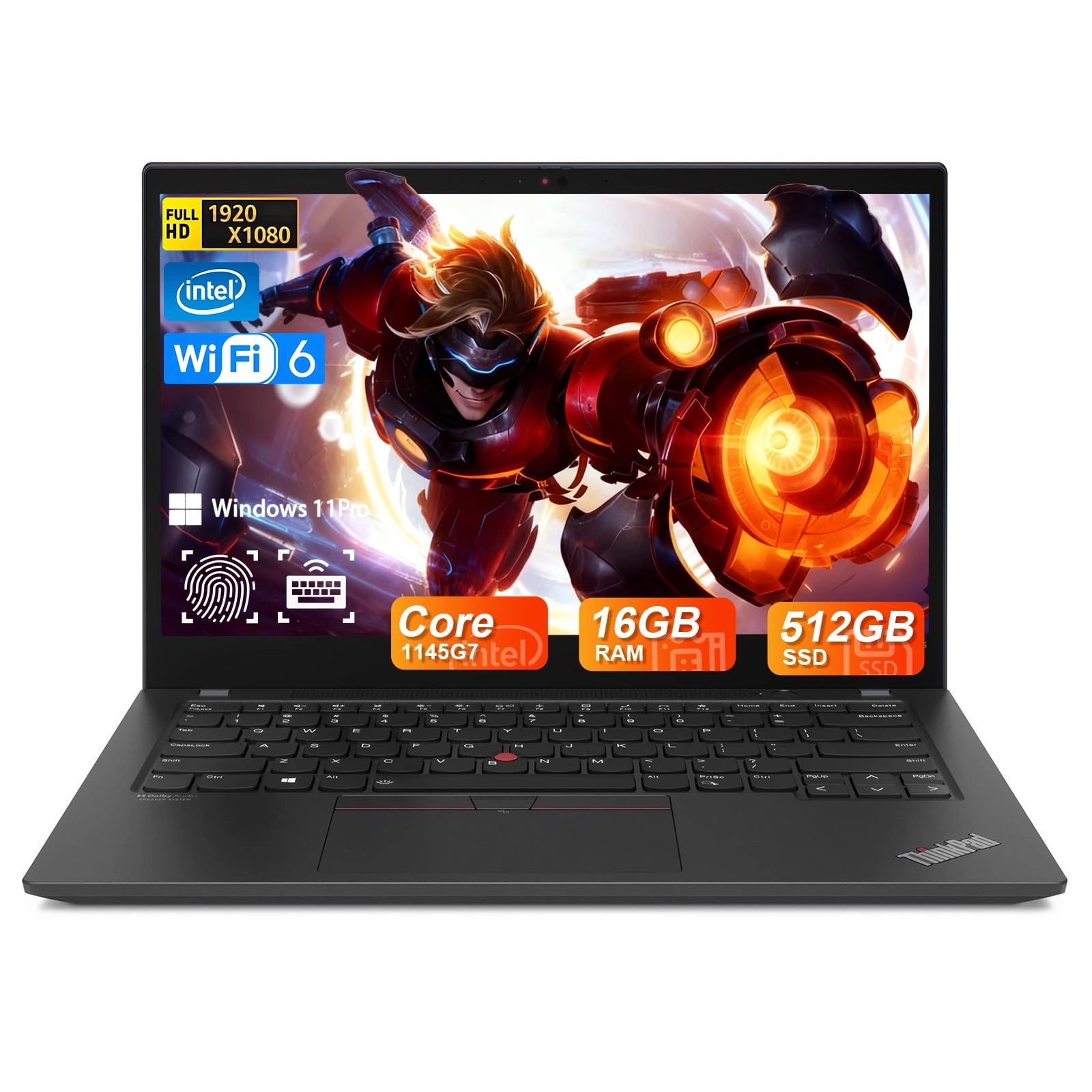 Lenovo ThinkPad T14 Gen 2 - 14'' Core i7-1185G7 16GB DDR4 512GB SSD