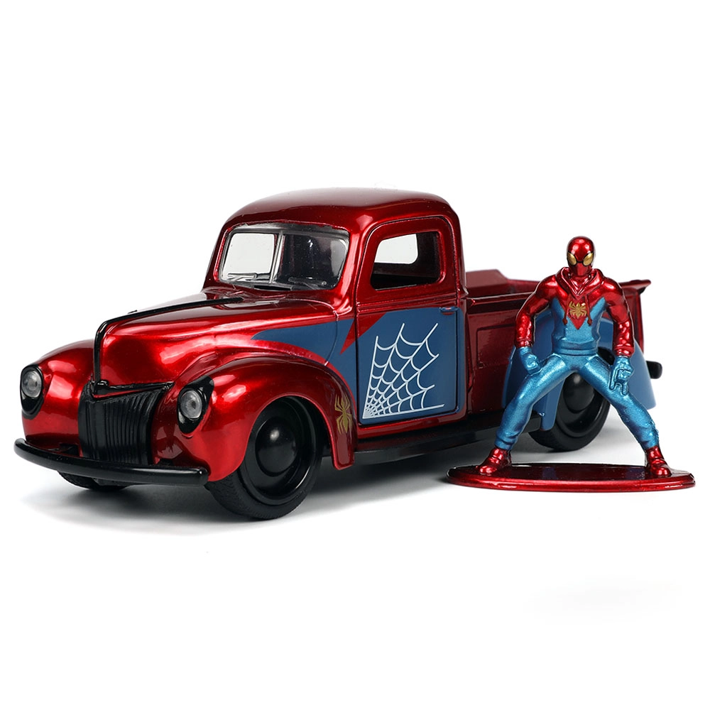 Marvel 1941 Ford Pick Up with Spider-Man Figure - 1:32