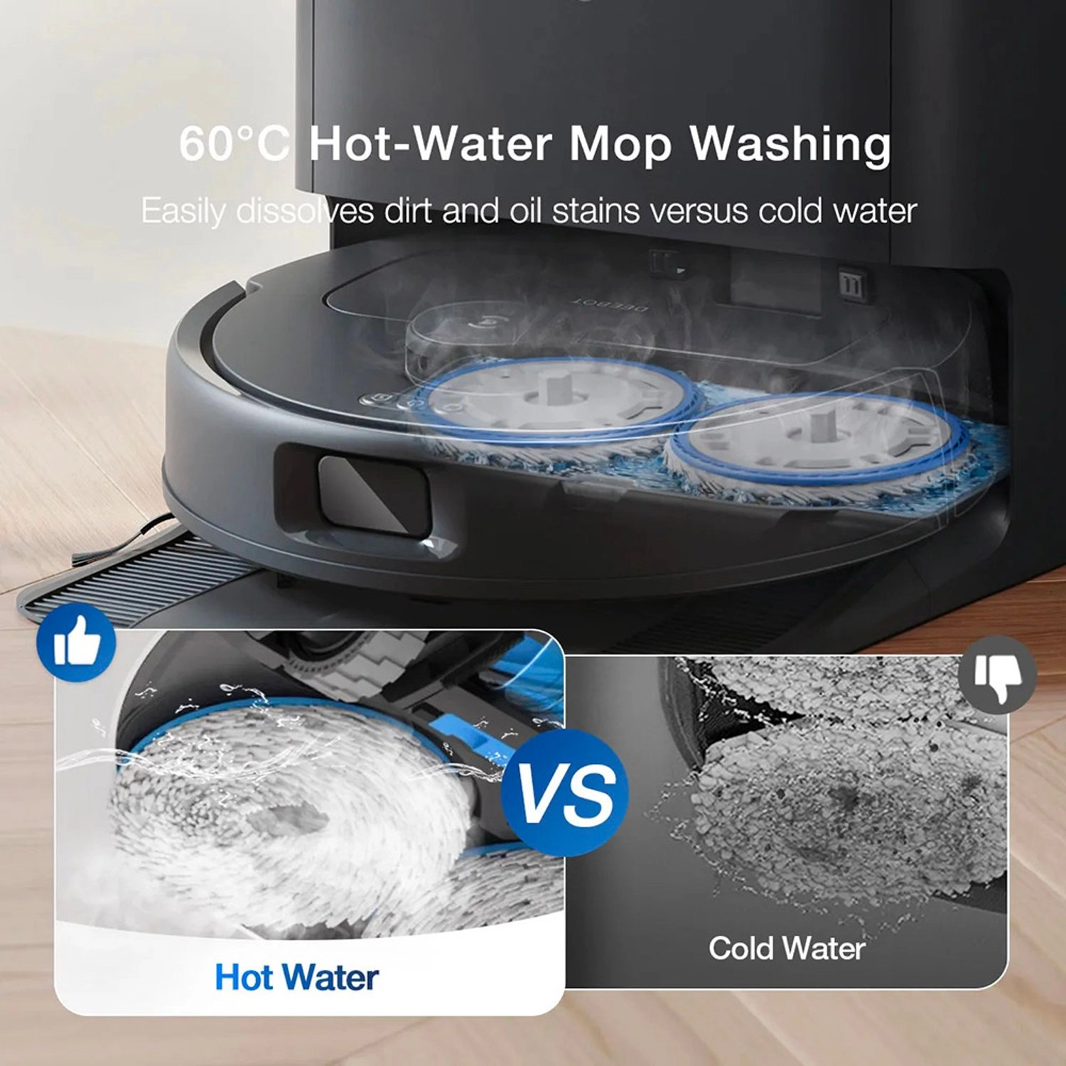 DEEBOT N30 PRO OMNI - OMNI Station, Self-Empty Station