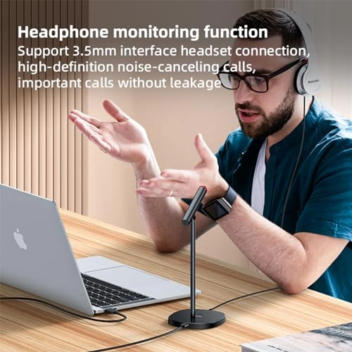 ANYMicrophone0812 USB+3.5mm-Mini-Jack Microphone