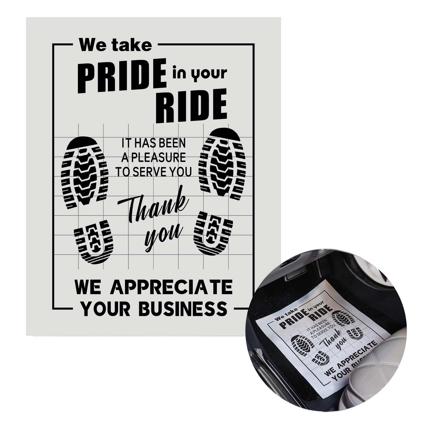 Ickimee Paper Floor Mats - 100pcs 20" x 16"