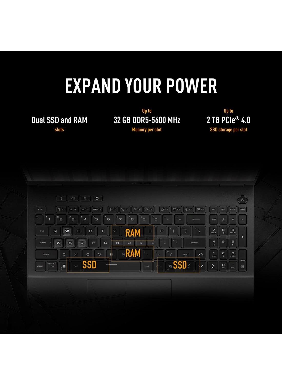 TUF Gaming A16 FA608PP - 16'' Ryzen 9-8940HX 16GB 1000 GB SSD