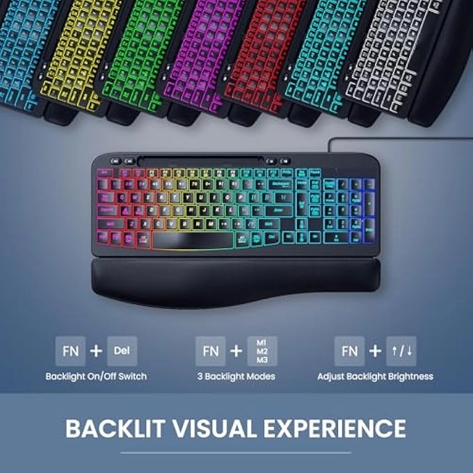 LARGE PRINT BACKLIT KEYBOARD
