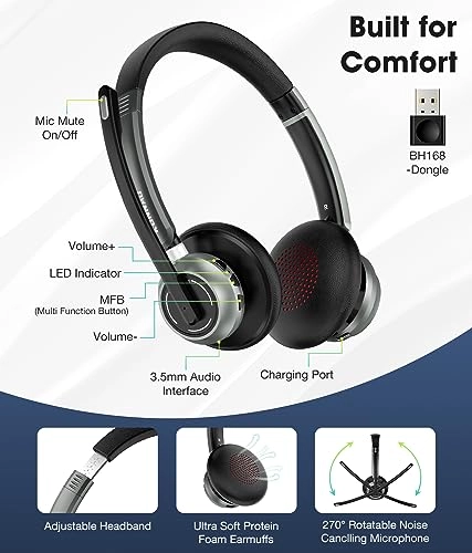 Wireless Headsets with MIC Wireless Headset