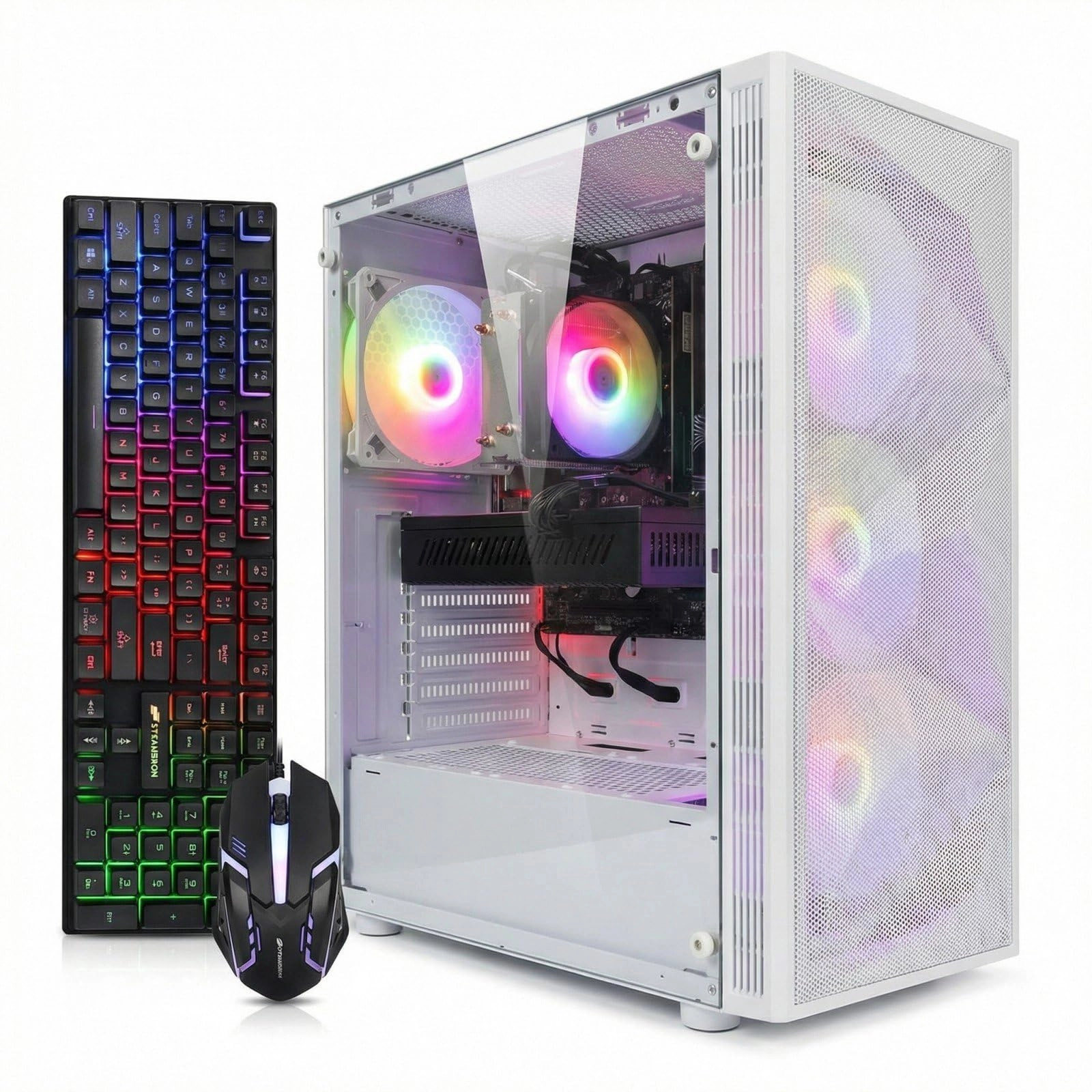 STGAubron Gaming PC Desktop - AMD Ryzen 5 5600GT 16G 1T