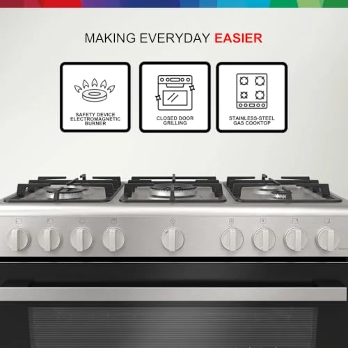 Series 2 HGV1D8W50M GAS Cooker