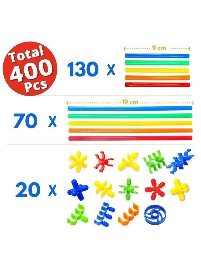 Creativity Straws - 400 pcs