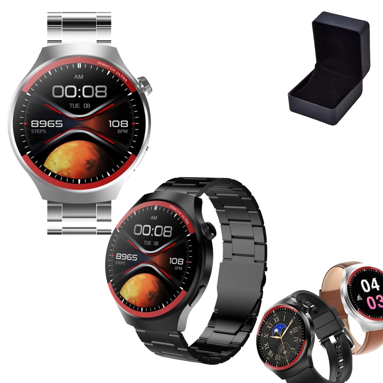 Qatteeey Smart Health Watch - 1.62"