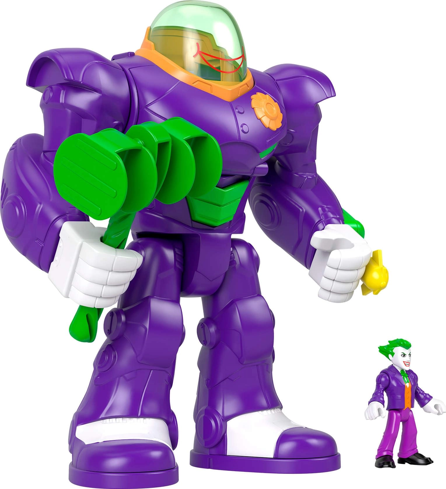 Fisher-Price Joker Hammer Mech - DC Super Friends - 3 years 4 pc (26.7 cm) (JDL06)