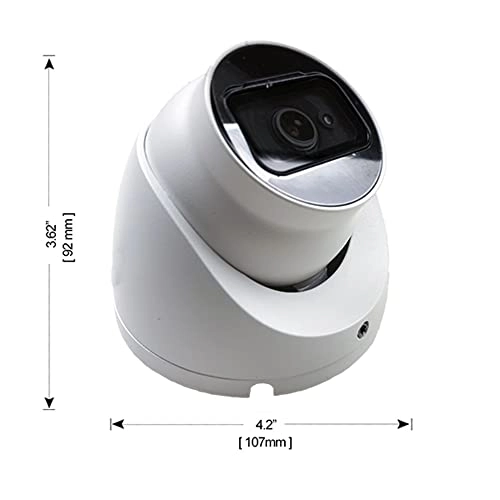 Outdoor Turret Dome Security Camera 1080P