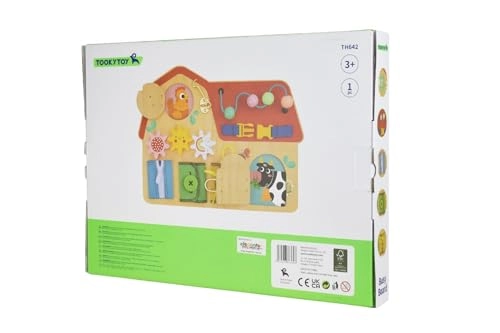 My Forest Friends Busy Board - Suitable for 3 years & above