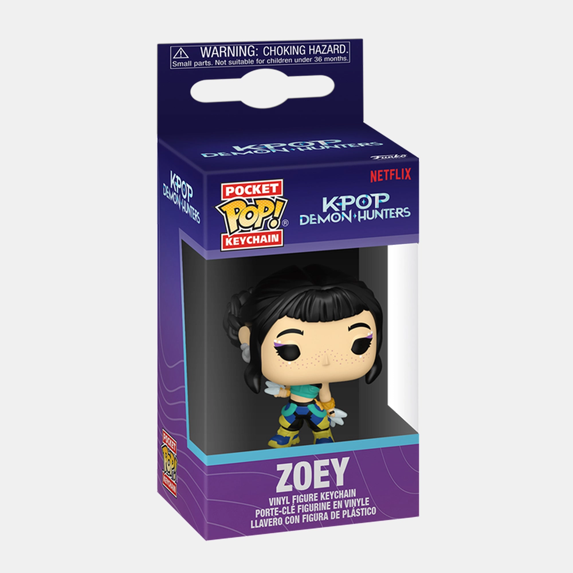 Zoey - Kpop Demon Hunter - 1 Piece Keychain