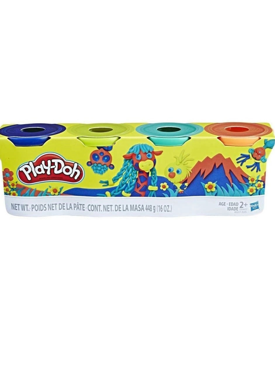 Play-Doh 4-Pack of 4-Ounce Cans - 3+ years 4 pcs