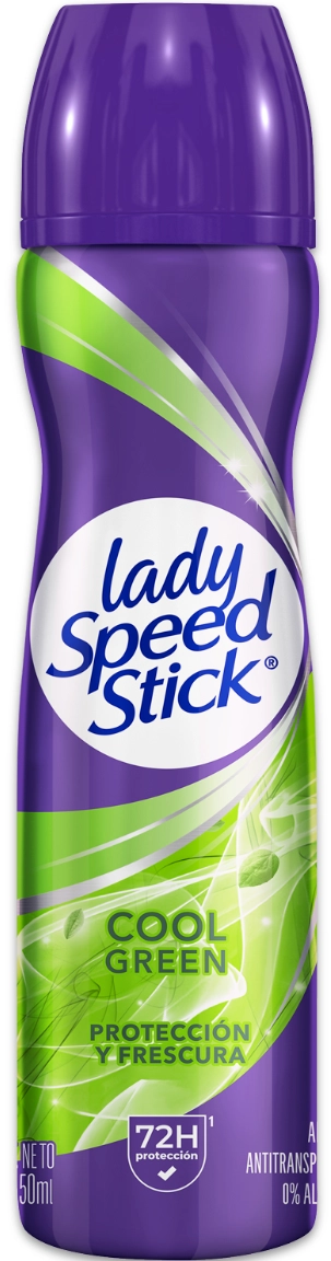 Lady Speed Stick Cool Green Spray - 150ml