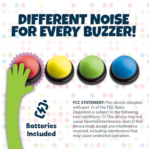 Family Buzzers - Alphabet - 4 years-8 years+