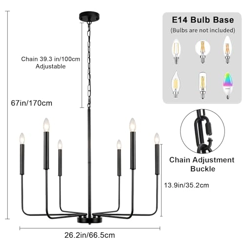 Chandelier - 65 cm 170 cm