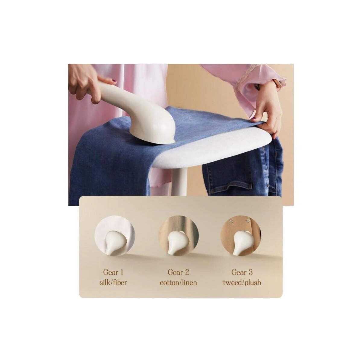Garment Steamer - 1500W Portable Handheld Overheat Protection