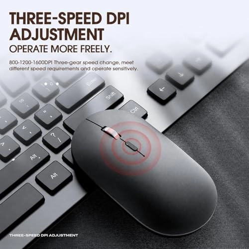Dual Mode Wireless Bluetooth Mouse - Bluetooth 2.4G