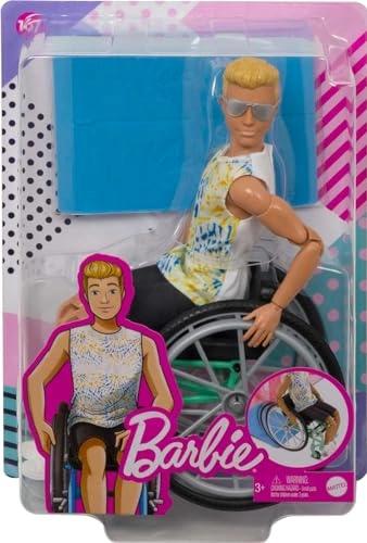 Barbie Fashionistas - Ken Wheelchair Ages 3+