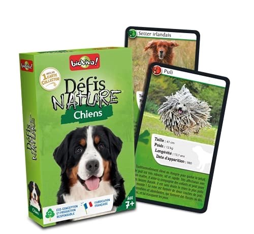 Nature Challenges - Dogs Card Game (French)
