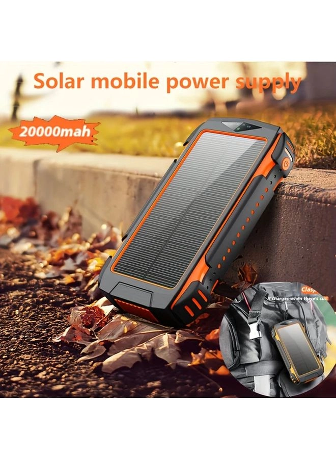 Generic Solar Power Bank - 20000mAh Fast charging